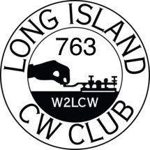 Long Island CW Club Logo, member number 763